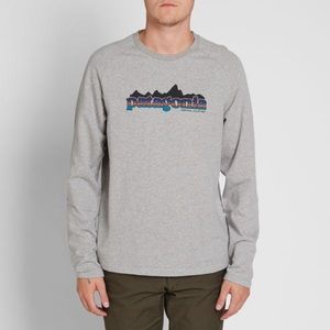 Patagonia Gray Lightweight Logo Sweat